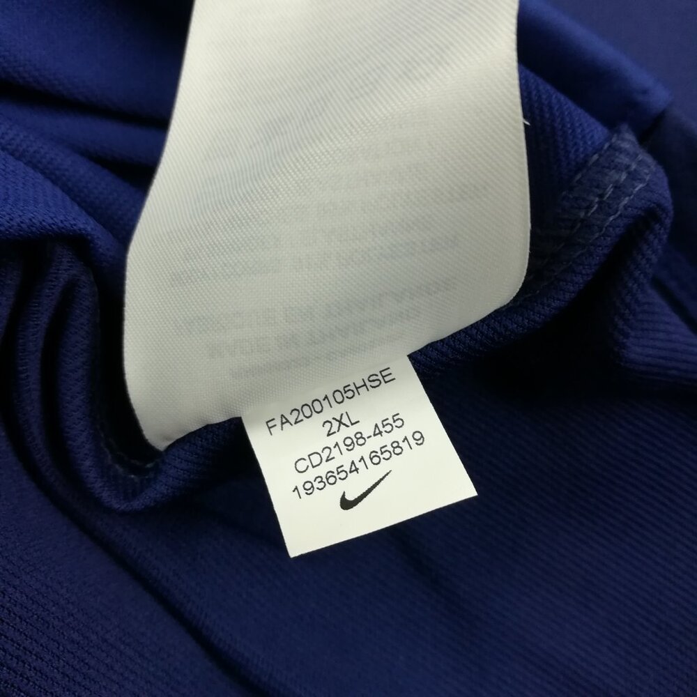 Nike Team USA Soccer VaporKnit Strike Drill Top Blue CD2198-455 Mens 2XL - Picture 8 of 12
